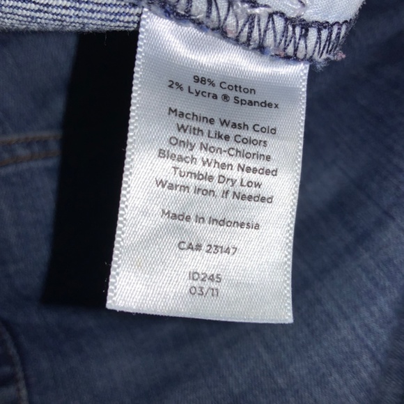 Talbots heritage boot cut jeans Sz 8P denim bootcut - Picture 11 of 11